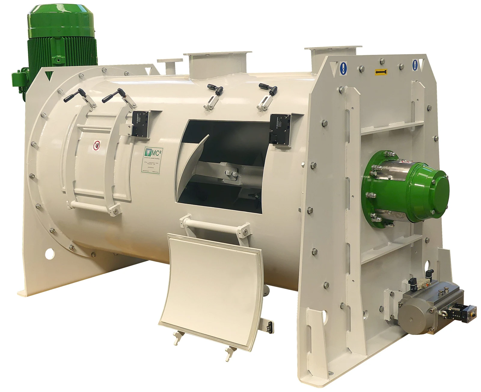 Dettaglio 1 del miscelatore industriale KB1PC01300DD MC² — PRODUZIONE DI FARINA PER MANGIMI DA SCARTI ANIMALI