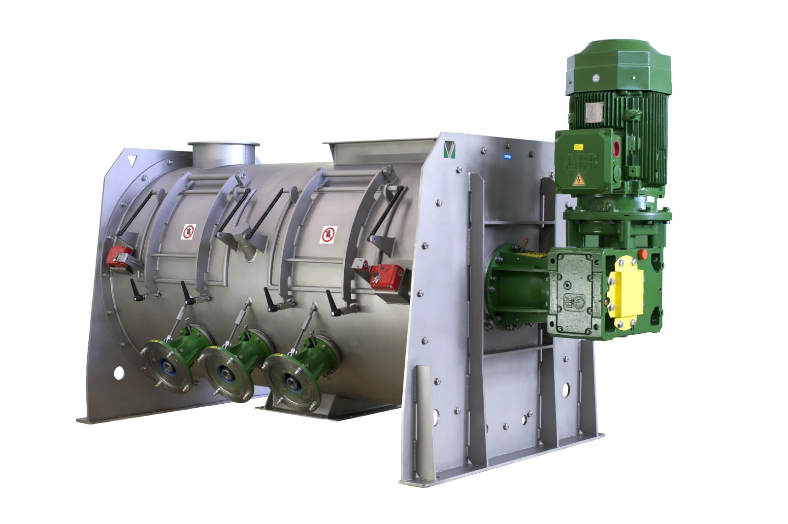 Dettaglio 3 del miscelatore industriale KB2PC01300DD MC² — PRODUZIONE DI FERTILIZZANTI DA DIGESTATO DI BIOGAS.