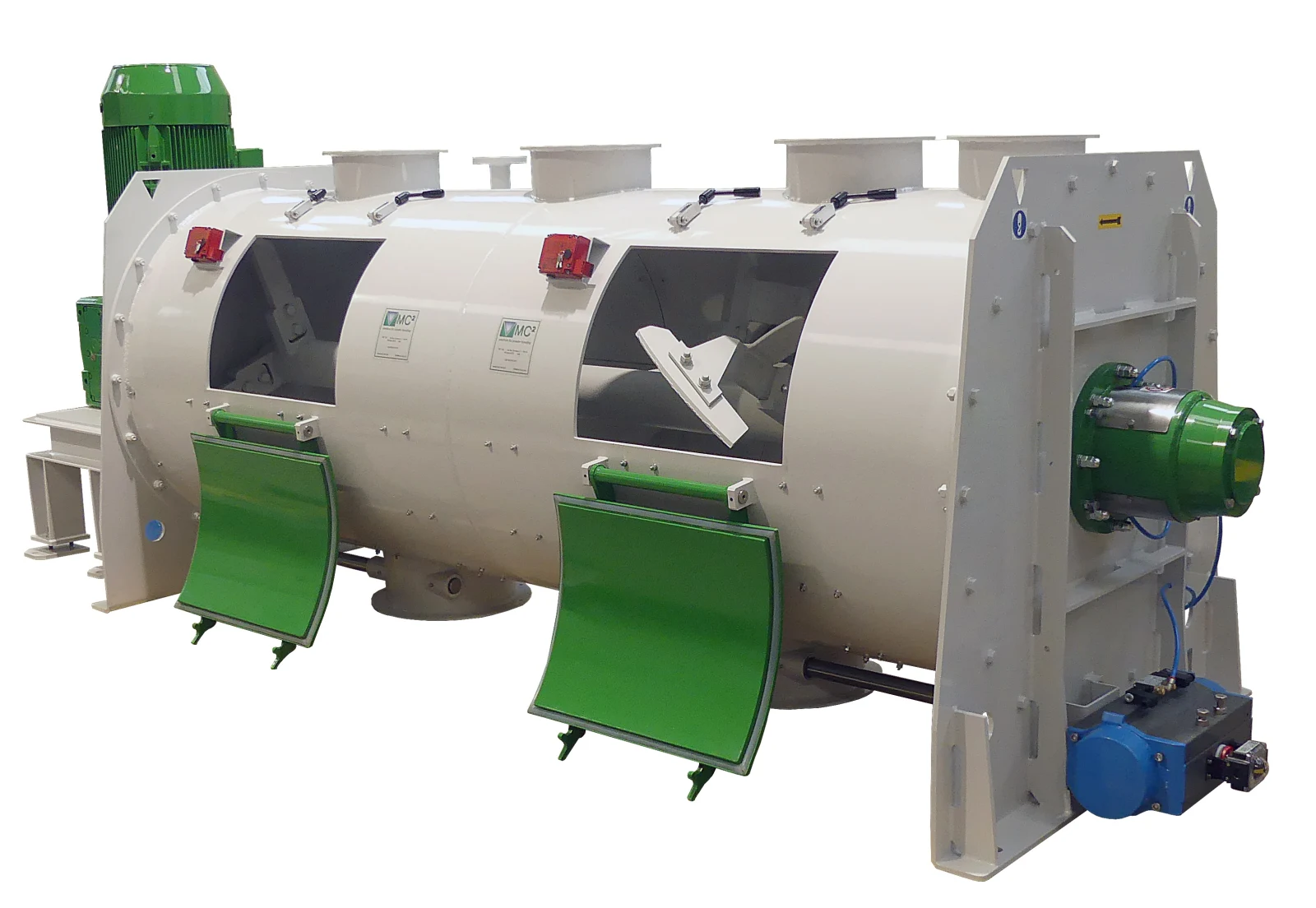 Dettaglio 1 del miscelatore industriale KB4PC02000ILD MC² — PRODUZIONE DI MATERIALI PER STAMPI IN DOLOMITE E MAGNESITE