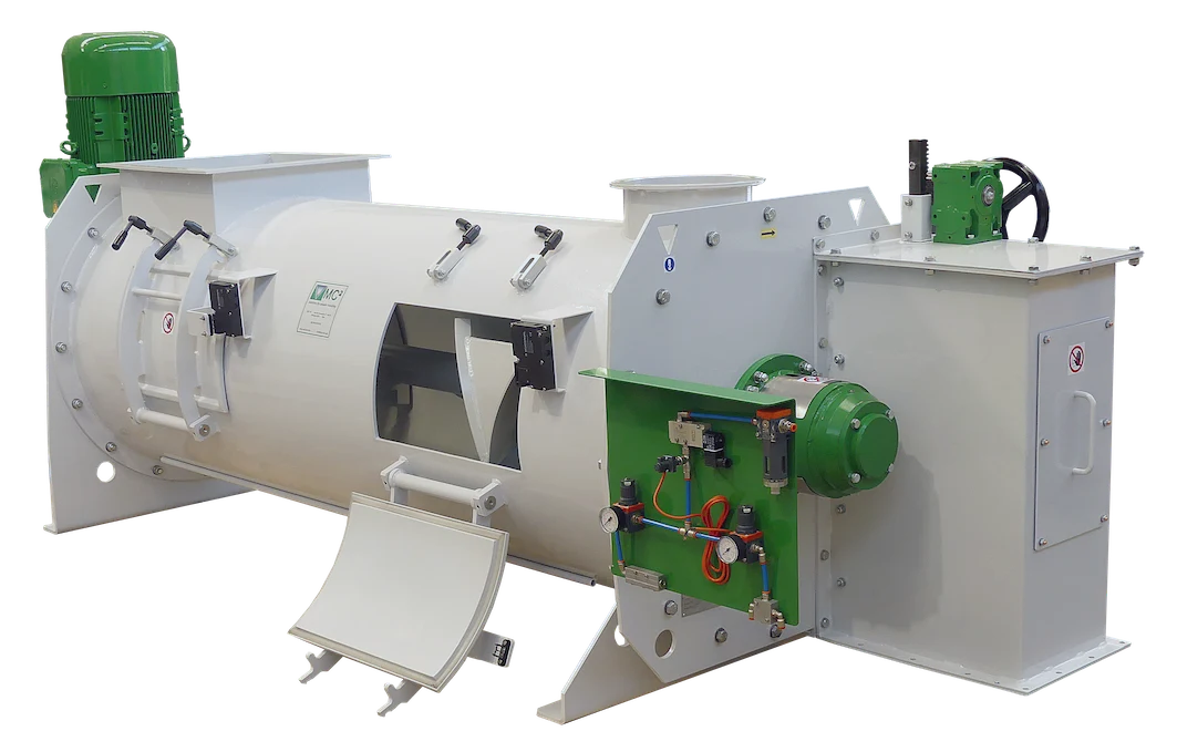 Miscelatore industriale KC2PF01200DD MC² — PRODUZIONE DI FERTILIZZANTI DA RIFIUTI ALIMENTARI
