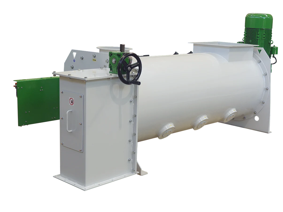 Dettaglio 3 del miscelatore industriale KC2PF01200DD MC² — PRODUZIONE DI FERTILIZZANTI DA RIFIUTI ALIMENTARI