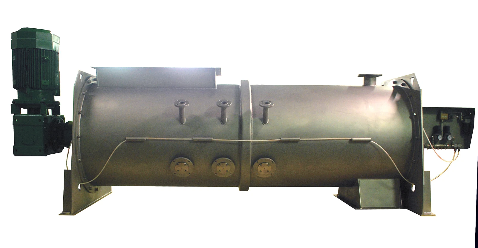Dettaglio 3 del miscelatore industriale KC2PV01800DD MC² — PRODUZIONE DI FERTILIZZANTI DA RIFIUTI AGROALIMENTARI