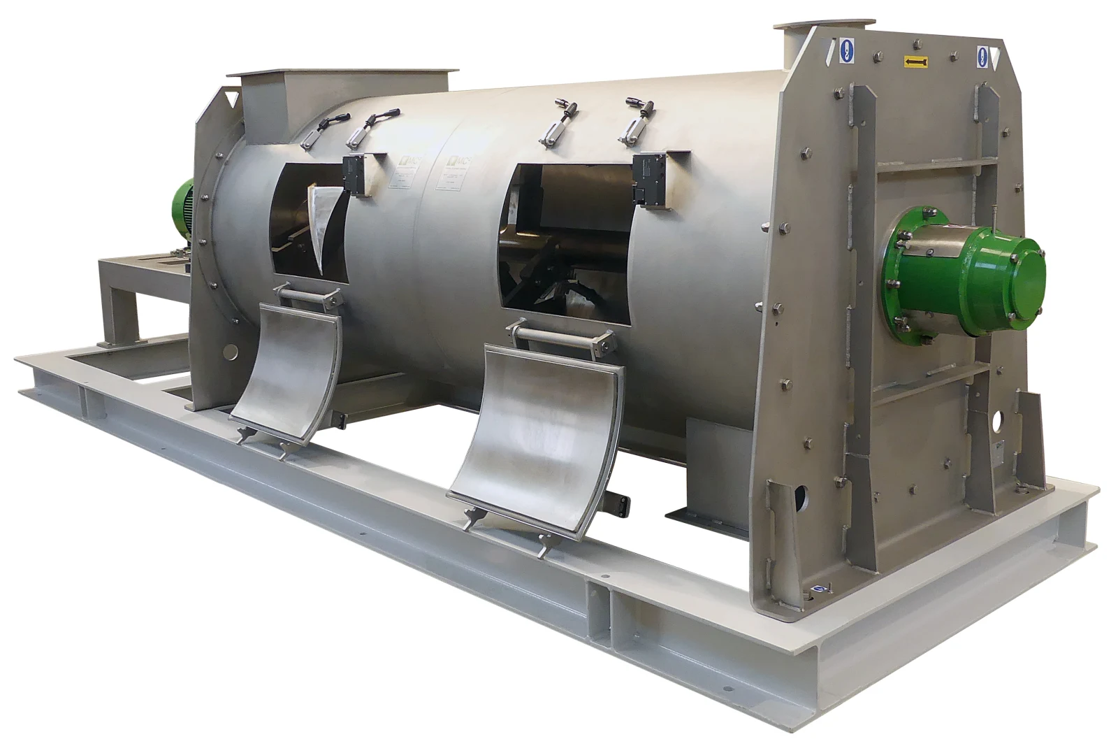Dettaglio 1 del miscelatore industriale KC2PV03000ILD MC² — PRODUZIONE DI FERTILIZZANTI DA SCARTI ALIMENTARI