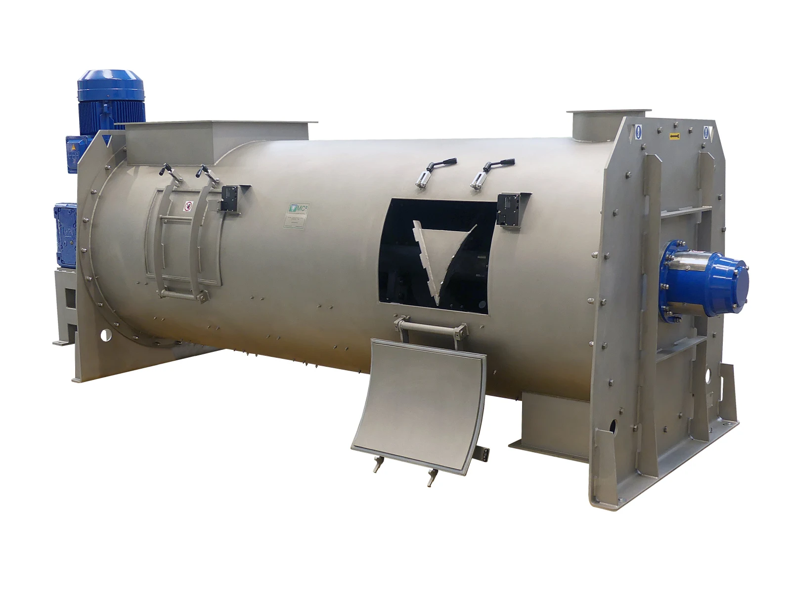 Miscelatore industriale KC2PV04400DCD MC² — PRODUZIONE DI FERTILIZZANTI DA RIFIUTI ORGANICI VEGETALI