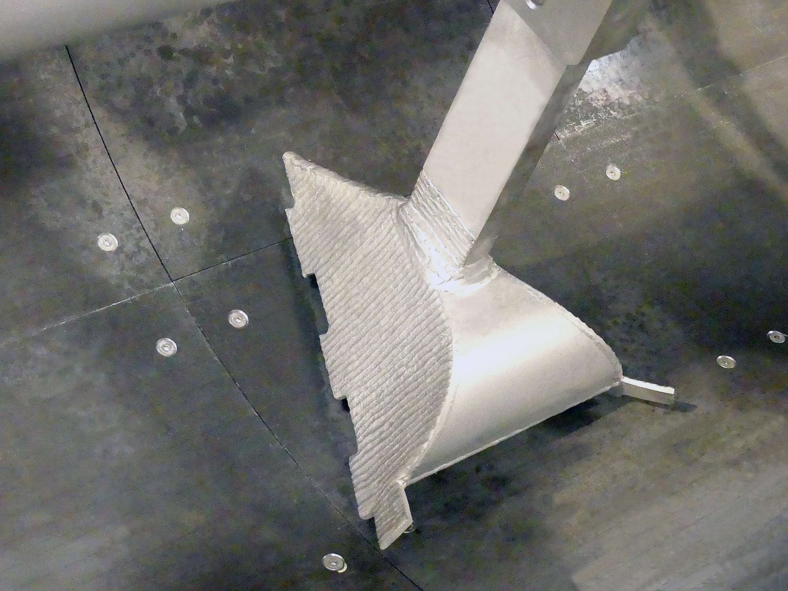 Dettaglio 2 del miscelatore industriale KC2PV04400DCD MC² — PRODUZIONE DI FERTILIZZANTI DA RIFIUTI ORGANICI VEGETALI