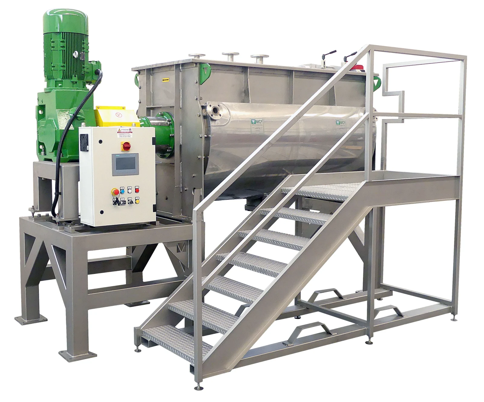 Miscelatore industriale RB3RC00800DCD MC² — PRODUZIONE DI BIOPLASTICHE