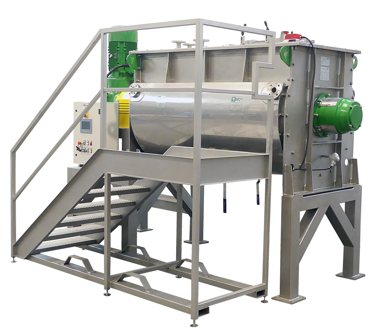 Dettaglio 3 del miscelatore industriale RB3RC00800DCD MC² — PRODUZIONE DI BIOPLASTICHE