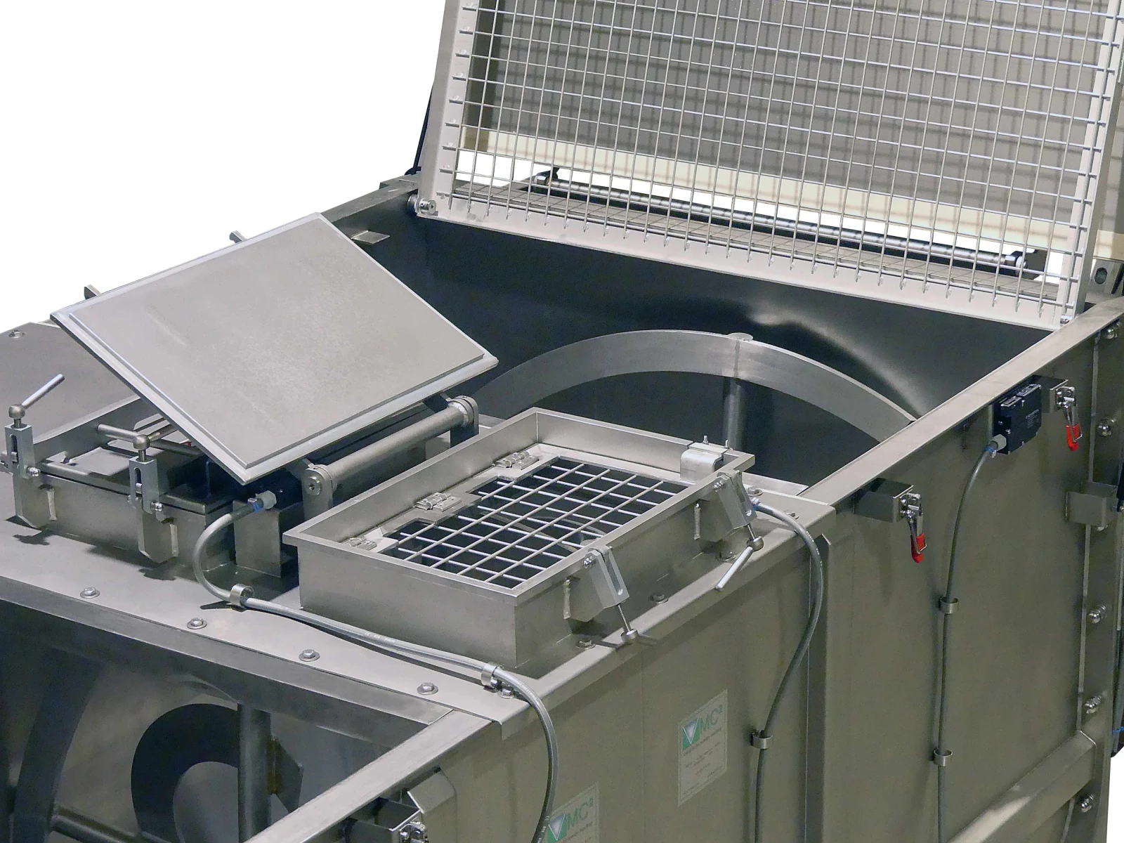 Dettaglio 2 del miscelatore industriale RB3RC03200DCD MC² — PRODUZIONE DI PREPARATI IN POLVERE PER BRODI, BASI PER GELATO